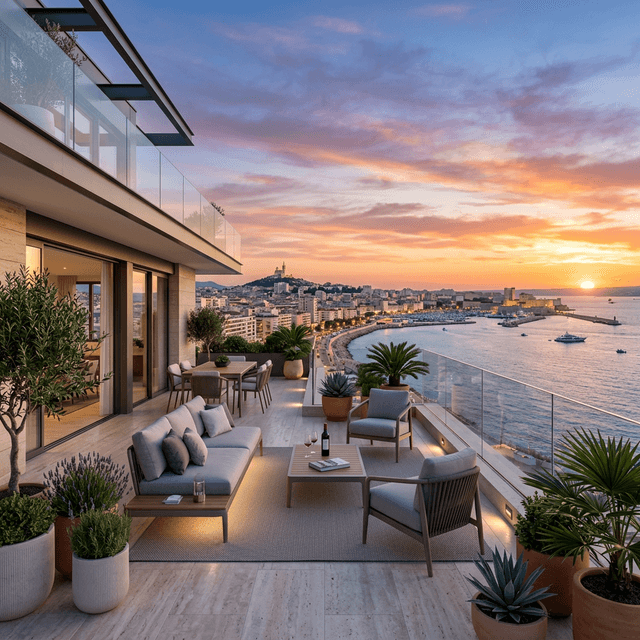 Penthouse d'exception — Corniche Kennedy