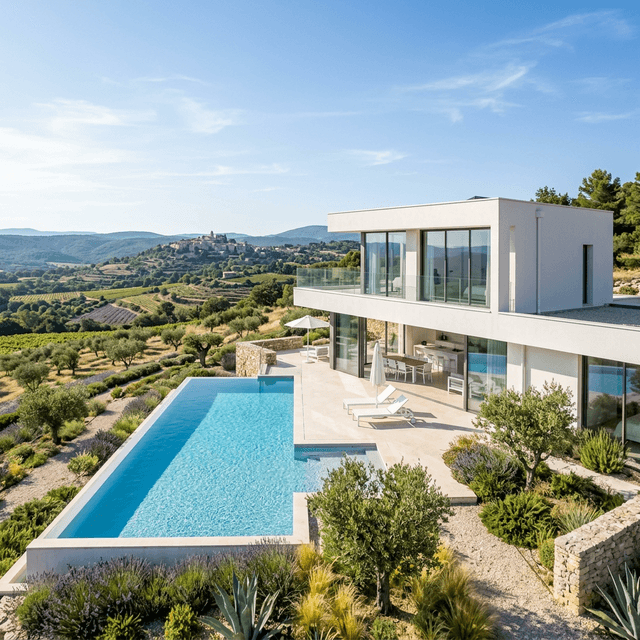 Villa contemporaine — Calanques