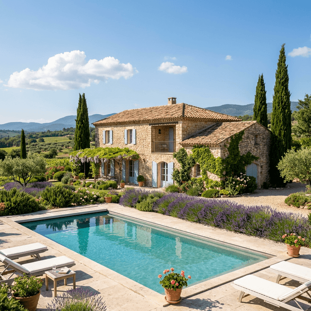 Mas provençal rénové — Aix-en-Provence